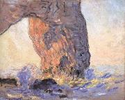 Claude Monet Waves at the Manneporte oil painting reproduction